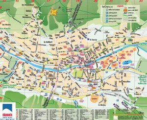 chamonix town map