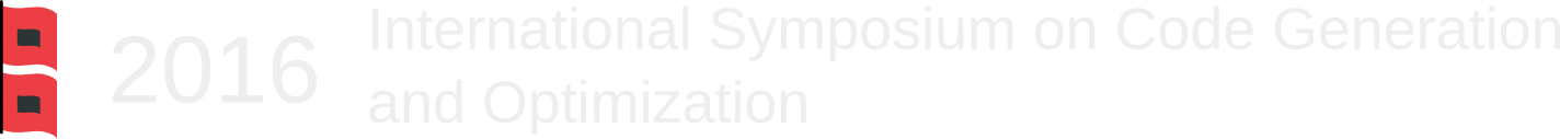 2016 International Symposium on Code Generation and Optimization Logo